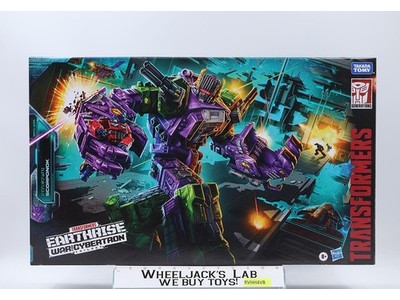 Scorponok Transformers Earthrise War For Cybertron 2020 Hasbro Figure NEW SEALED