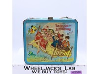 Bedknobs and Broomsticks Metal Lunch Box ONLY Vintage 1970's Walt Disney Aladdin