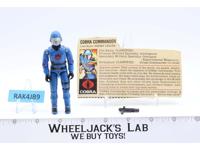 Cobra Commander V1.5 100% Complete 1983 G.I. Joe Vintage Hasbro Action Figure