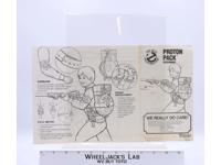 Proton Pack Accessories Instructions Manual The Real Ghostbusters 1986 Kenner