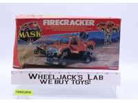 Firecracker Hondo Mac Lean 100% Complete W/Box MASK 1985 Vintage Action Vehicle