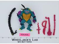 Slash 100% Complete Teenage Mutant Ninja Turtle TMNT Playmates 1990 Vintage