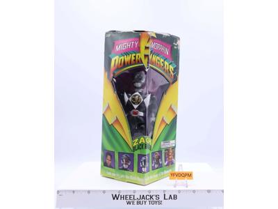 Zach Black Ranger Mighty Morphin Power Rangers 1993 Bandai Action Figure