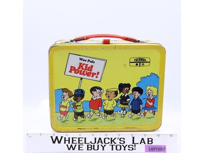 Kid Power! Wee Pals Comic Metal King-Seeley Lunch Box 1973 King Features Vintage