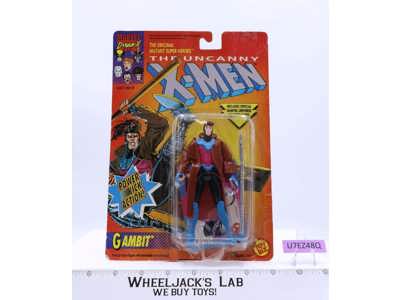 Gambit Marvel Comics The Uncanny X-Men 1992 Toybiz Action Figure NEW MOCS SEALED