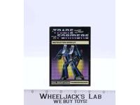 Thundercracker Instruction Manual Booklet 1984 Hasbro G1 Transformers