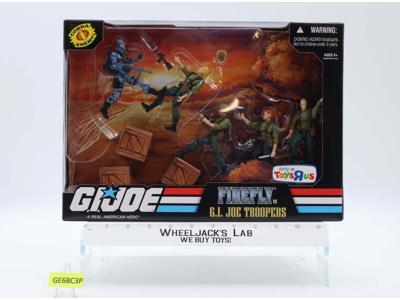 Firefly vs GI Joe Troopers GI Joe 25th Anniv. TRU Hasbro NEW MISB SEALED
