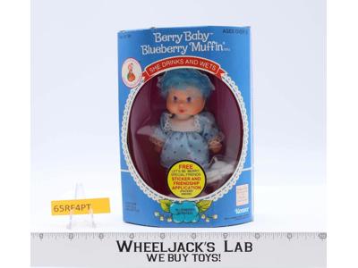 Blueberry Muffin Berry Baby Strawberry Shortcake 1984 Kenner NEW SEALED