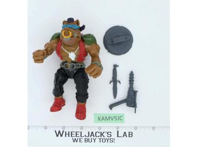 Bebop HARD HEAD 100% Complete Teenage Mutant Ninja Turtles Playmates 1988 Figure