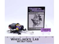 Bombshell 100% Complete NEAR MINT 1985 G1 Transformers Rhinoceros Beetle Figure