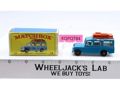 Safari Land Rover 12 Lesney Matchbox Series 1960's Made In England