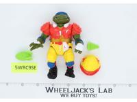 T.D. Tossin' Leo Teenage Mutant Ninja Turtles TMNT 1991 Playmates Vintage Figure