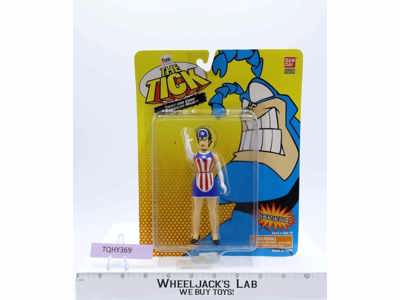 The Tick American Maid Bandai 1995 5" Action Figure #2631 Series 2 MOSC NEW