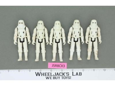 Lot of 5 Star Wars Hoth Stormtroopers 1980s Kenner Vintage Action Figures