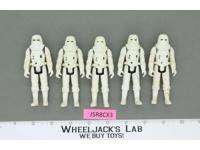 Lot of 5 Star Wars Hoth Stormtroopers 1980s Kenner Vintage Action Figures
