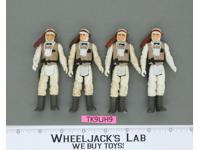 Lot of 4 Luke Skywalker Hoth Star Wars ESB 1980 Vintage Kenner Action Figures