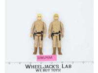 Lot of 2 Luke Skywalker Bespin Star Wars 1980 Vintage Kenner Action Figures