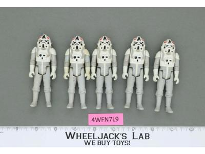 Lot of 5 At-At Drivers Star Wars 1980 Kenner Vintage Action Figures