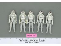 Lot of 5 At-At Drivers Star Wars 1980 Kenner Vintage Action Figures