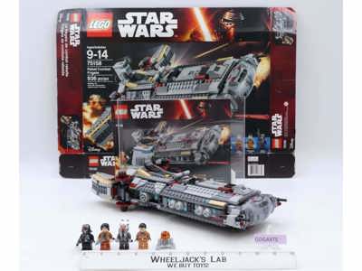 #75158 Rebel Combat Frigate 100% Complete Lego 2016 Star Wars