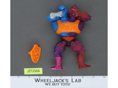Two Bad Flat Back 100% Complete He-Man Masters of the Universe MOTU 1985 Vintage