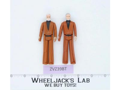 Lot of 2 Ben Obi-Wan Kenobi Star Wars Kenner Action Figures 1977 Vintage
