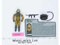 Freefall V1 100% Complete G.I. Joe 1990 Hasbro Vintage Action Figure