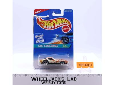 Pizza Vette Hot Wheels Fast Food Series #416 Mattel Die Cast 1995 NEW MOSC