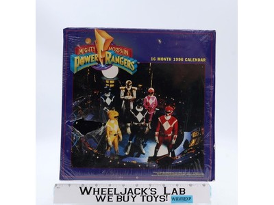 Power Rangers 16-Month 1996 Calendar Saban Masterpiece Calendars NEW SEALED