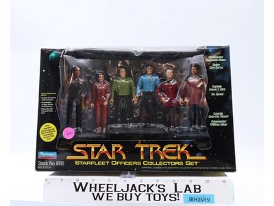Starfleet Officers Collector's Set Star Trek 1994 Playmates Vintage NEW SEALED