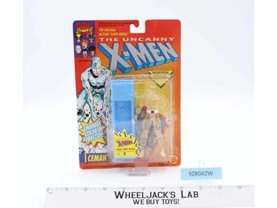 Iceman W/Freezer & Trading Card The Uncanny X-Men 1992 Toy Biz NEW MOSC
