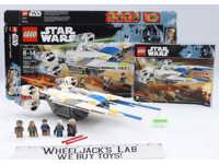 #75155 Rebel U-Wing Fighter 100% Complete Lego 2016 Star Wars