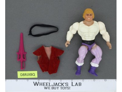 Prince Adam 100% Complete He-Man Masters of the Universe MOTU 1984 Mattel Figure