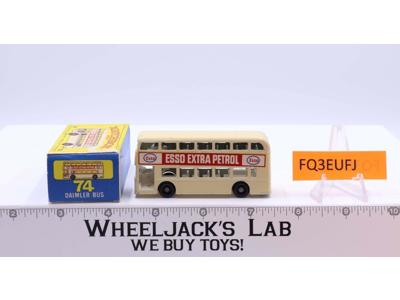 Daimler Bus 74 W Original Box Lesney Matchbox 1960's England