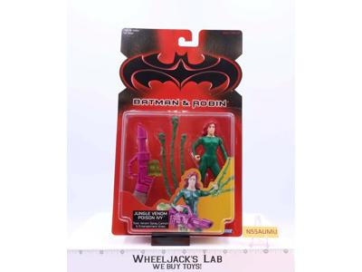 Jungle Venom Poison Ivy Batman & Robin 1997 Kenner Action Figure NEW MOSC SEALED