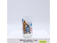 Star Wars R2-D2 & C-3PO ESB Burger King Glass Cup 1980 Lucasfilm Coca-Cola