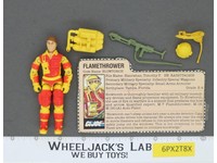 Blowtorch V1 100% Complete G.I. Joe 1984 Hasbro Vintage Action Figure