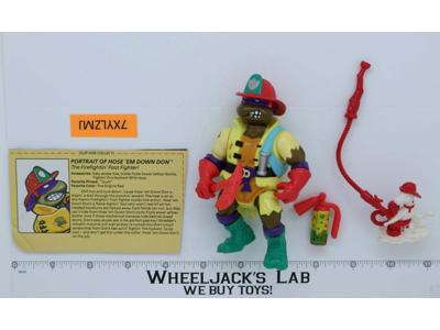 Hose Em Down Don 100% Complete Teenage Mutant Ninja Turtles 1991 Playmates