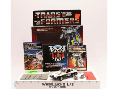 Prowl 100% Complete W/BOX 1984 Vintage Hasbro G1 Transformers Action Figure