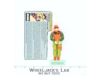 Skidmark V1 100% Complete G.I. Joe 1988 Hasbro Vintage Action Figure