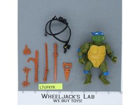 Leonardo SOFT HEAD 100% Complete Teenage Mutant Ninja Turtle TMNT 1988 Playmates