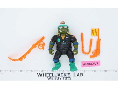 Make My Day Leo Teenage Mutant Ninja Turtle TMNT 1991 Playmates Vintage Figure
