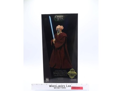 Plo Koon Star Wars Order of the Jedi 2007 Sideshow 1:6 Scale Figure NEW MIB