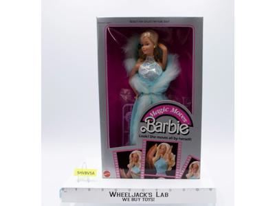 #2126 Magic Moves Barbie Doll 1985 Mattel Vintage Action Figure NEW SEALED