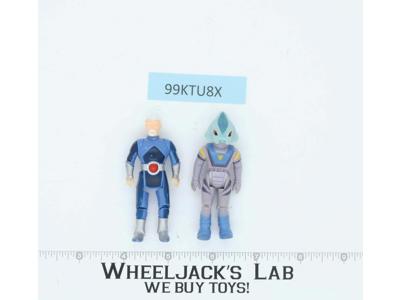 Mind-Zei & Sludj Dino Riders 1989 Tyco Vintage Action Figures