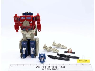 Optimus Prime Powermaster 100%Complete 1988 G1 Transformers Action Figure