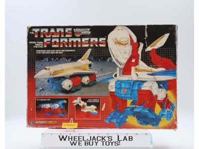 Sky Lynx 100% Complete W/Box WORKS 1986 G1 Transformers Hasbro Action Figure