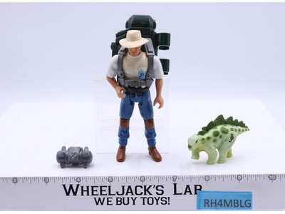 Alan Grant W/ Aerial Net Trap Series II Jurassic Park 1993 Kenner Figure