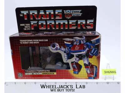 Smokescreen 100% Complete 1985 Vintage Hasbro G1 Transformers Action Figure