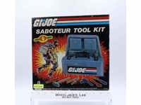 Saboteur Tool Kit EMPTY BOX GI Joe 1985 Nasta Role Play Accessory Kit